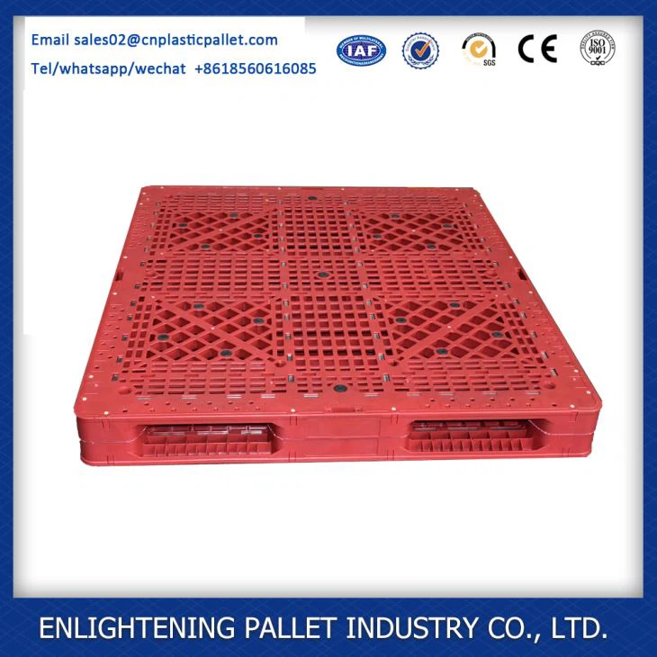 1500x1300x150mm Double Sides Stackable Plastic Pallet