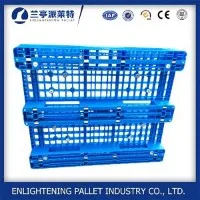 1100X1100X150 מ"מ יצרן משטחי אריזות פלסטיק לרשת מתלה כבדה