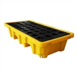 Heavy Duty 2 תופים נשפך משטח פלסטיק עבור נפט