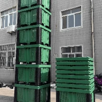 Stackable Plastic Rigid Hybrid Apple Pallet Box Stackable Plastic Rigid Hybrid Apple Pallet Box