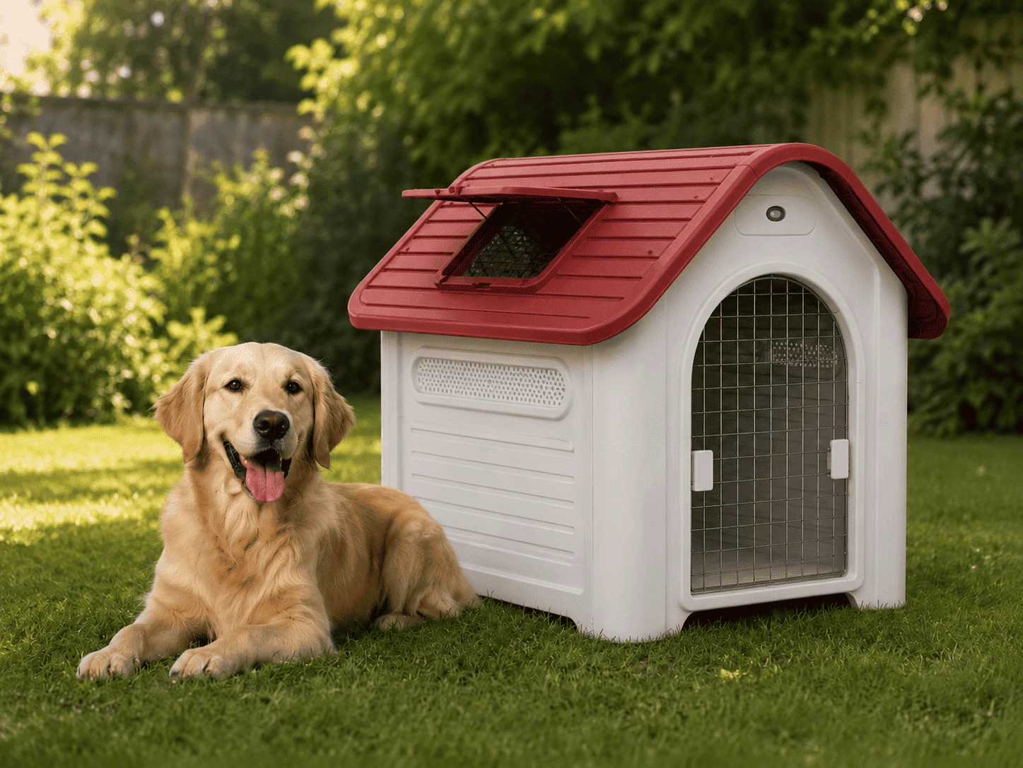 Durable-Plastic-Kennel-Outdoor Durable-Plastic-Kennel-Outdoor